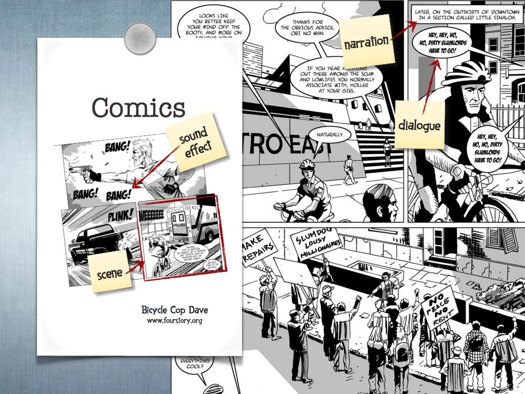 comics as storyboard