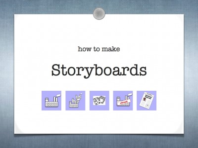 How to make storyboards