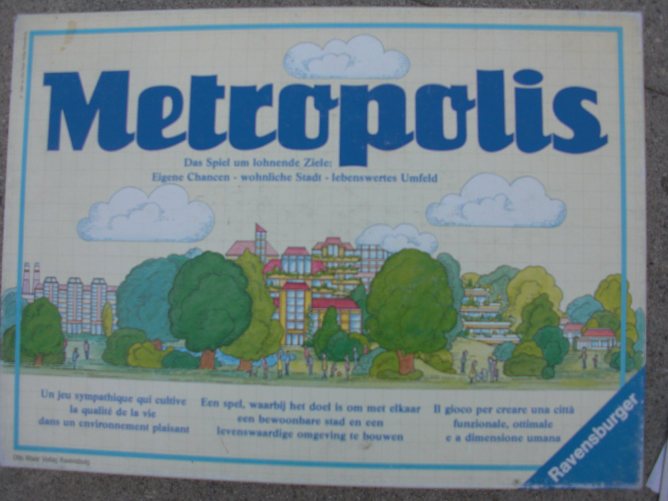 metropolis game box