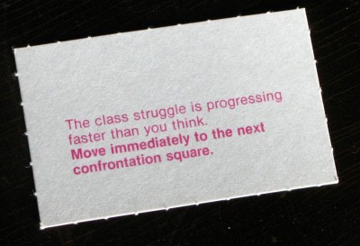 Class Struggle card 1