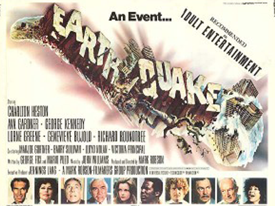 Earthquake movie poster